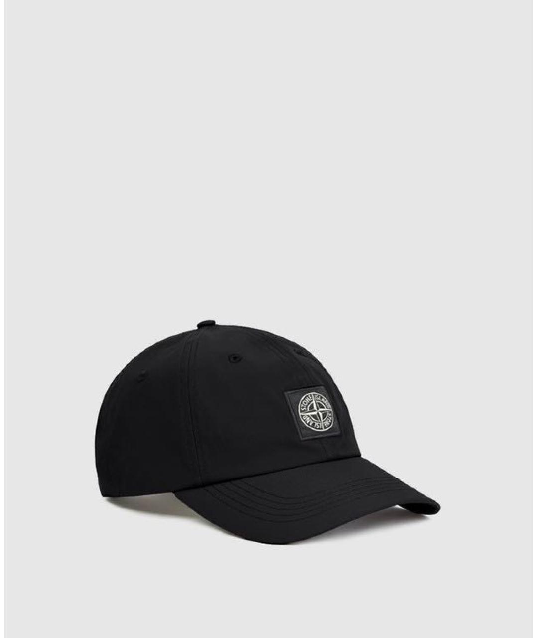 STONE ISLAND Черная хлопковая кепка/бейсболка, фото 5