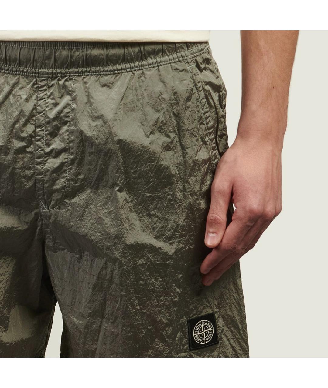 STONE ISLAND Нейлоновые шорты, фото 6