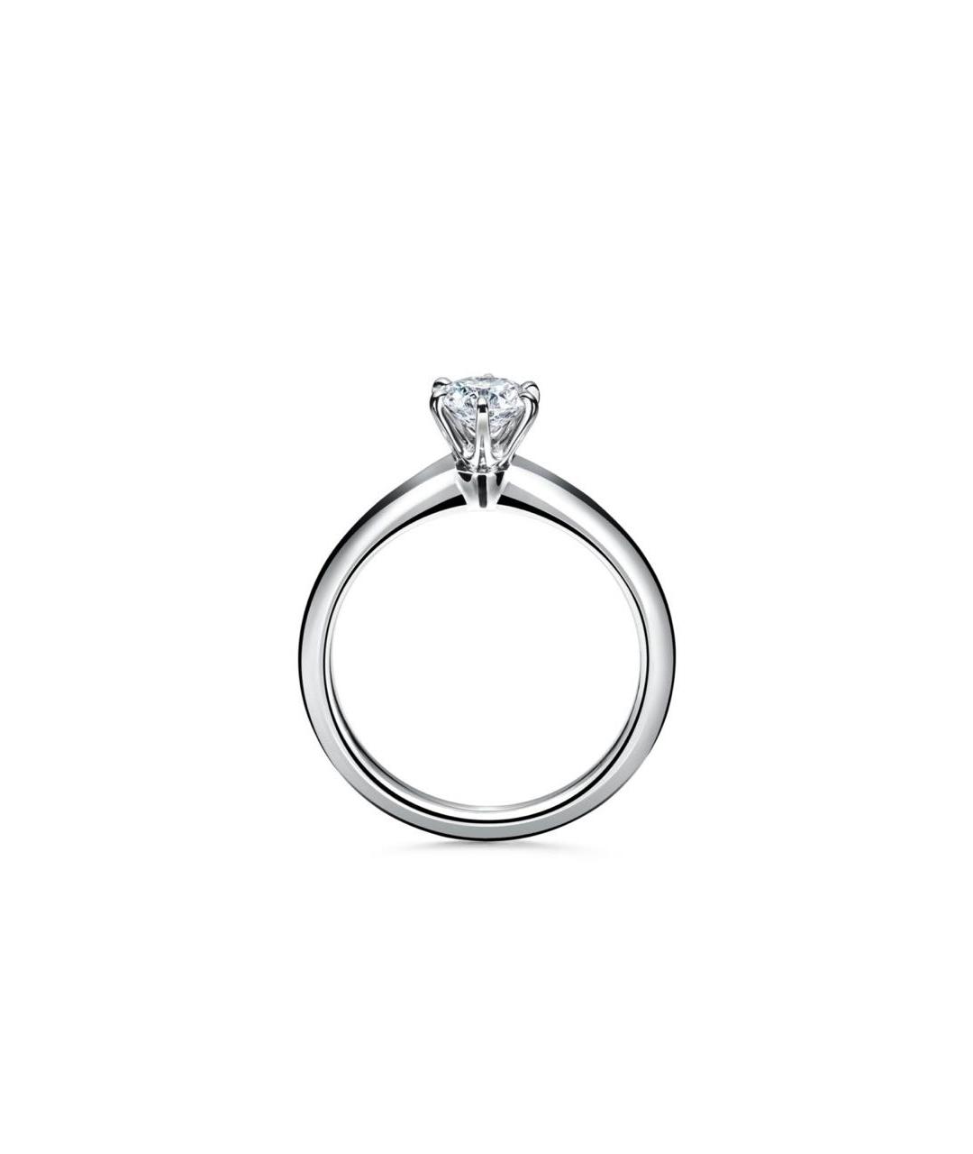 TIFFANY&CO Серебряное платиновое кольцо, фото 2