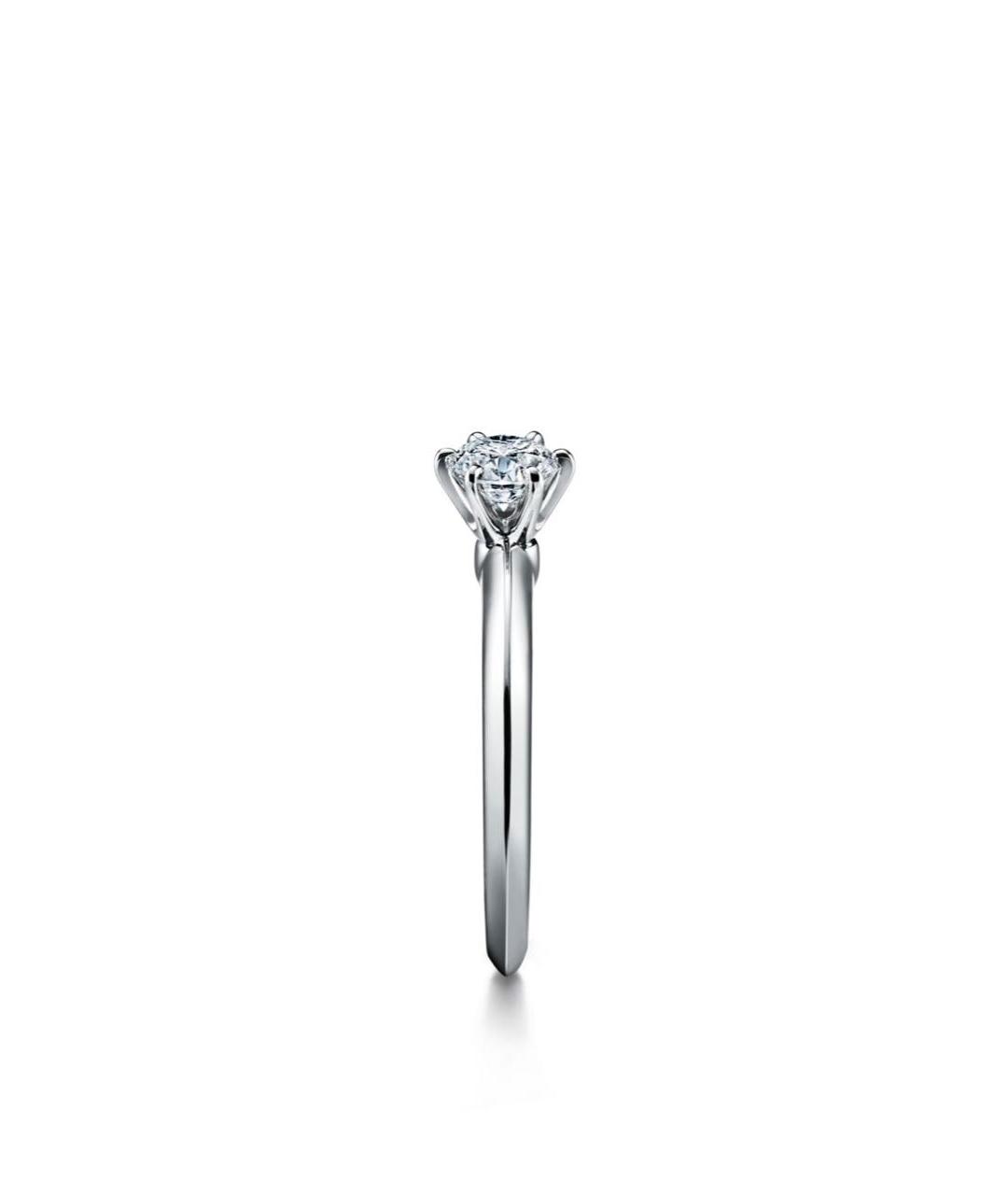 TIFFANY&CO Серебряное платиновое кольцо, фото 3