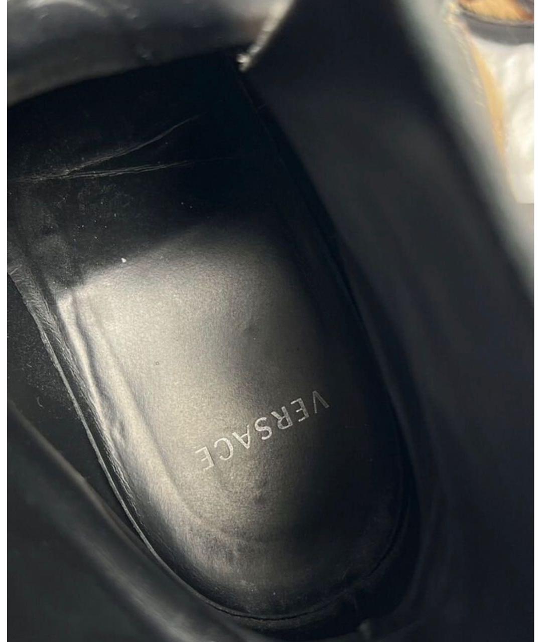 VERSACE Горчичные сапоги, фото 6