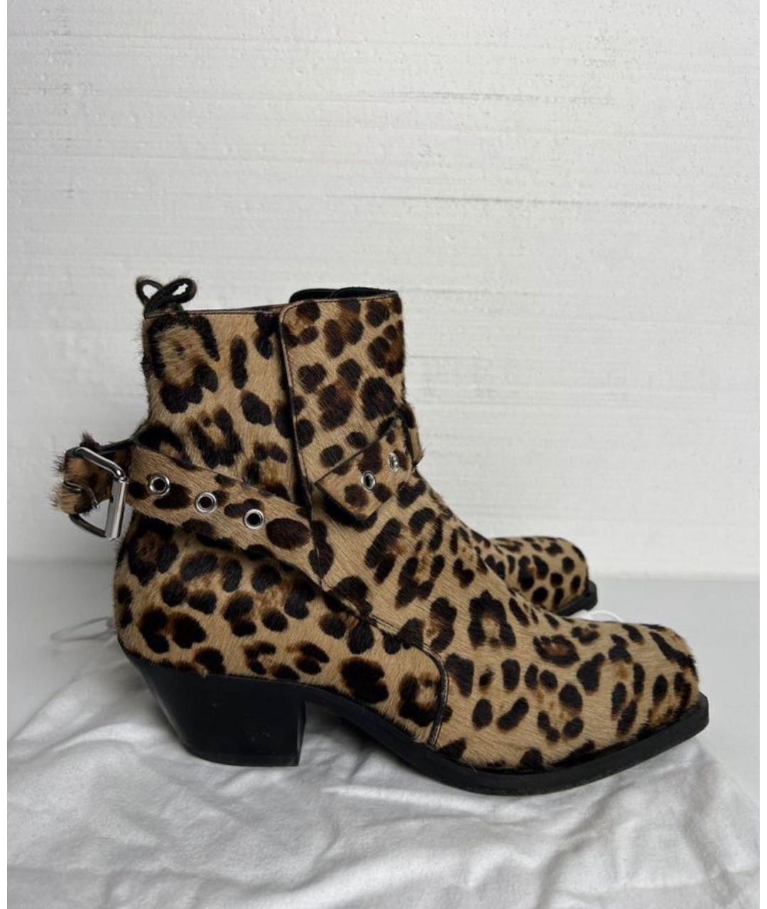 VERSACE Горчичные сапоги, фото 3