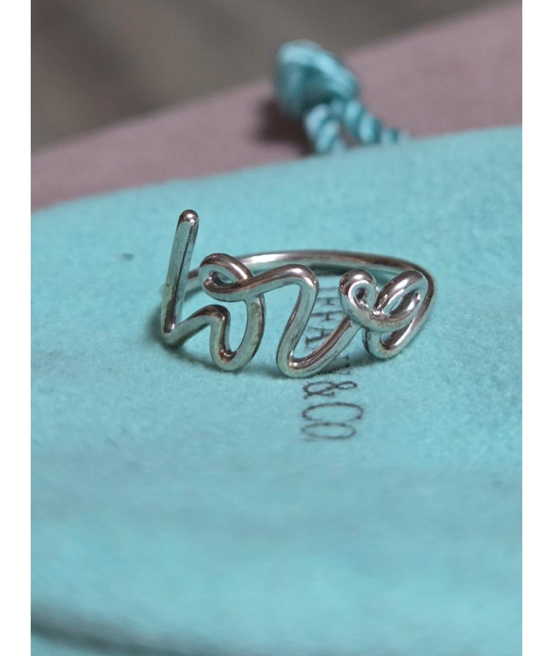 TIFFANY&CO Серебряное серебряное кольцо, фото 6