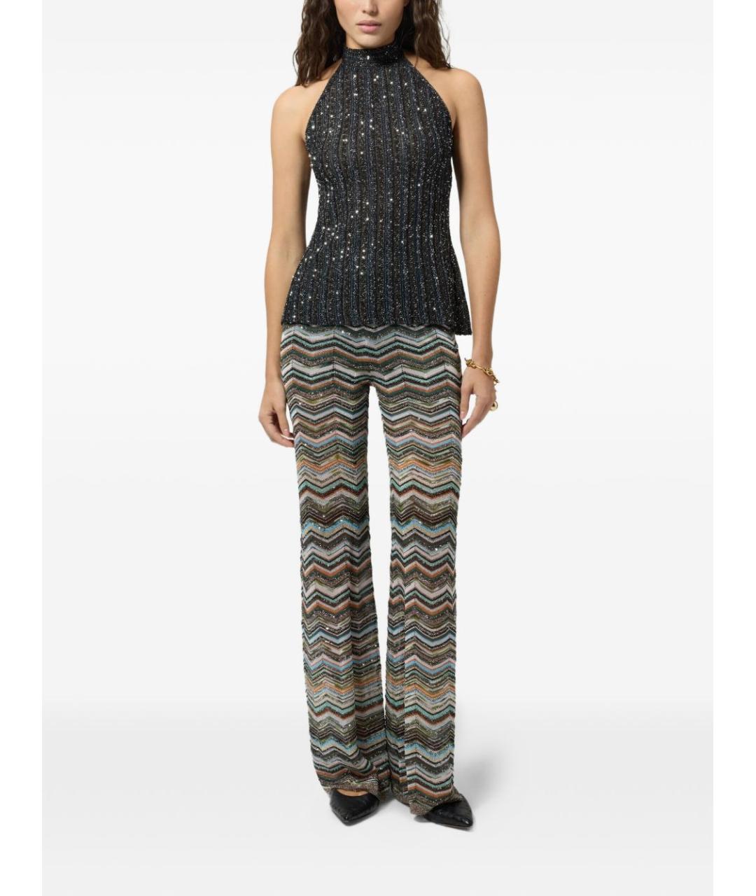 MISSONI Мульти прямые брюки, фото 3