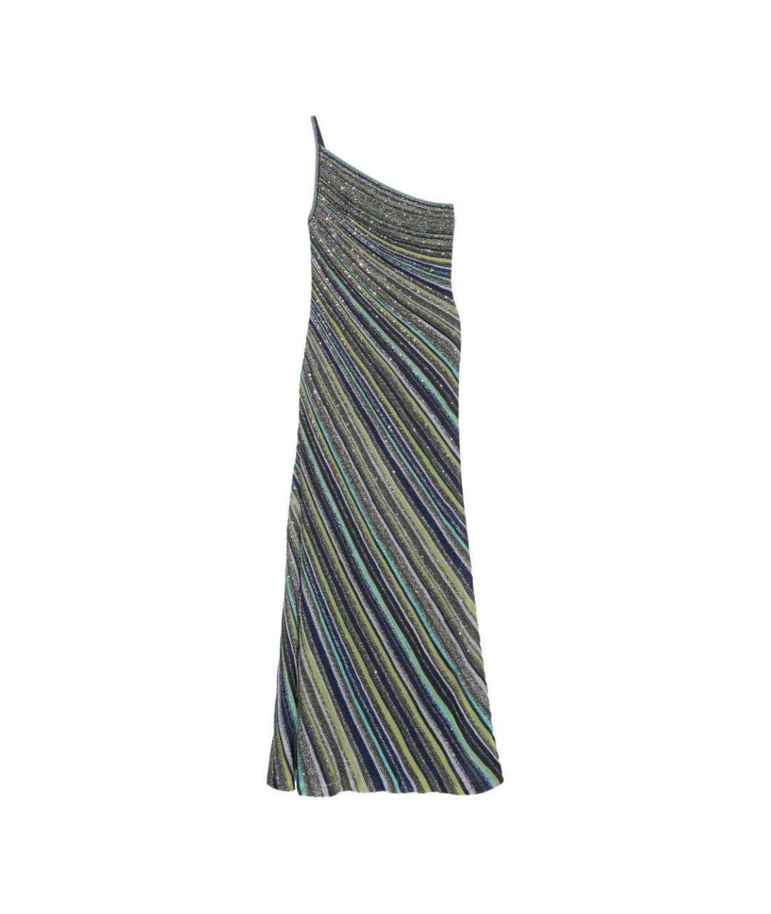 MISSONI Зеленое коктейльное платье, фото 1