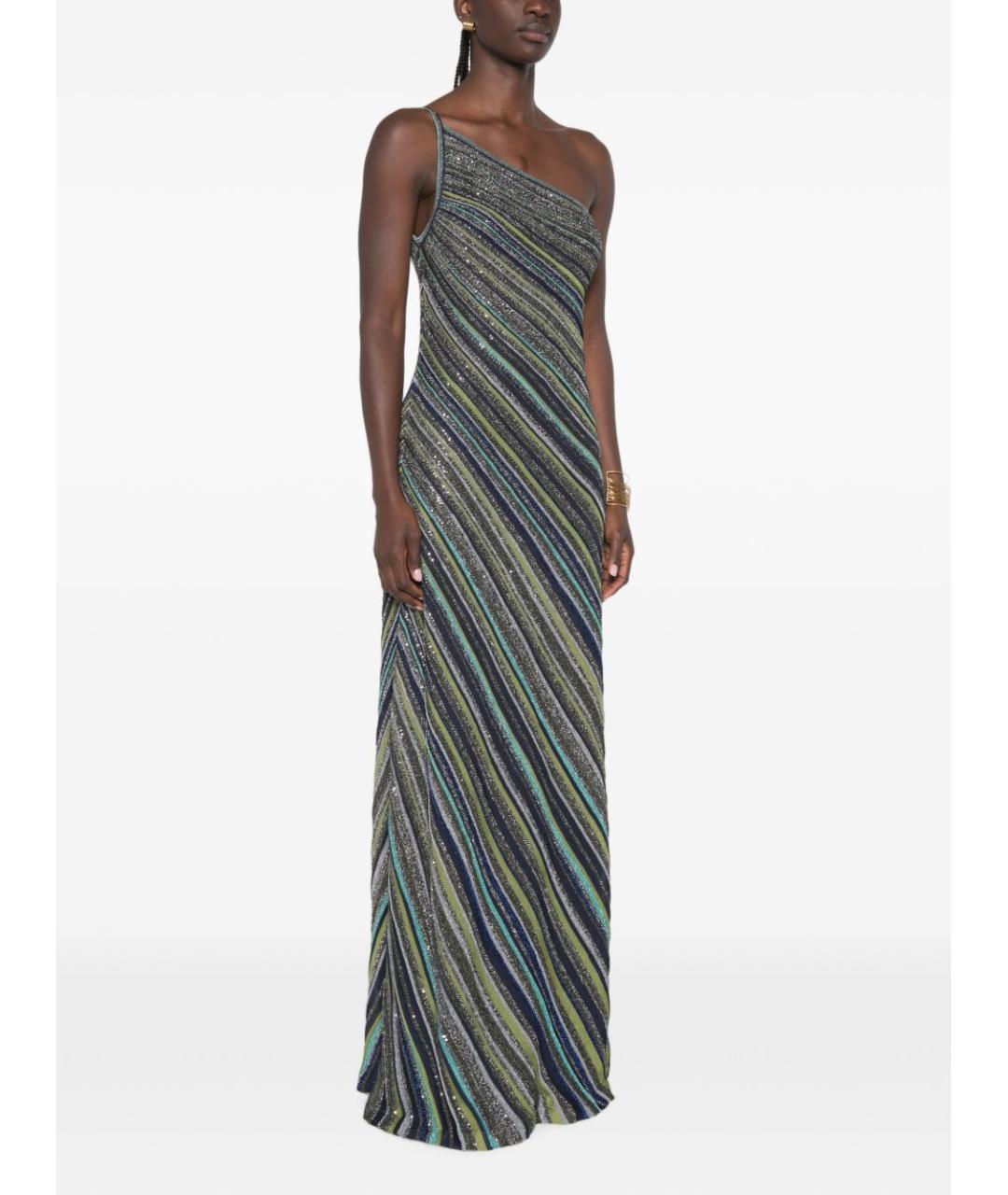 MISSONI Зеленое коктейльное платье, фото 4