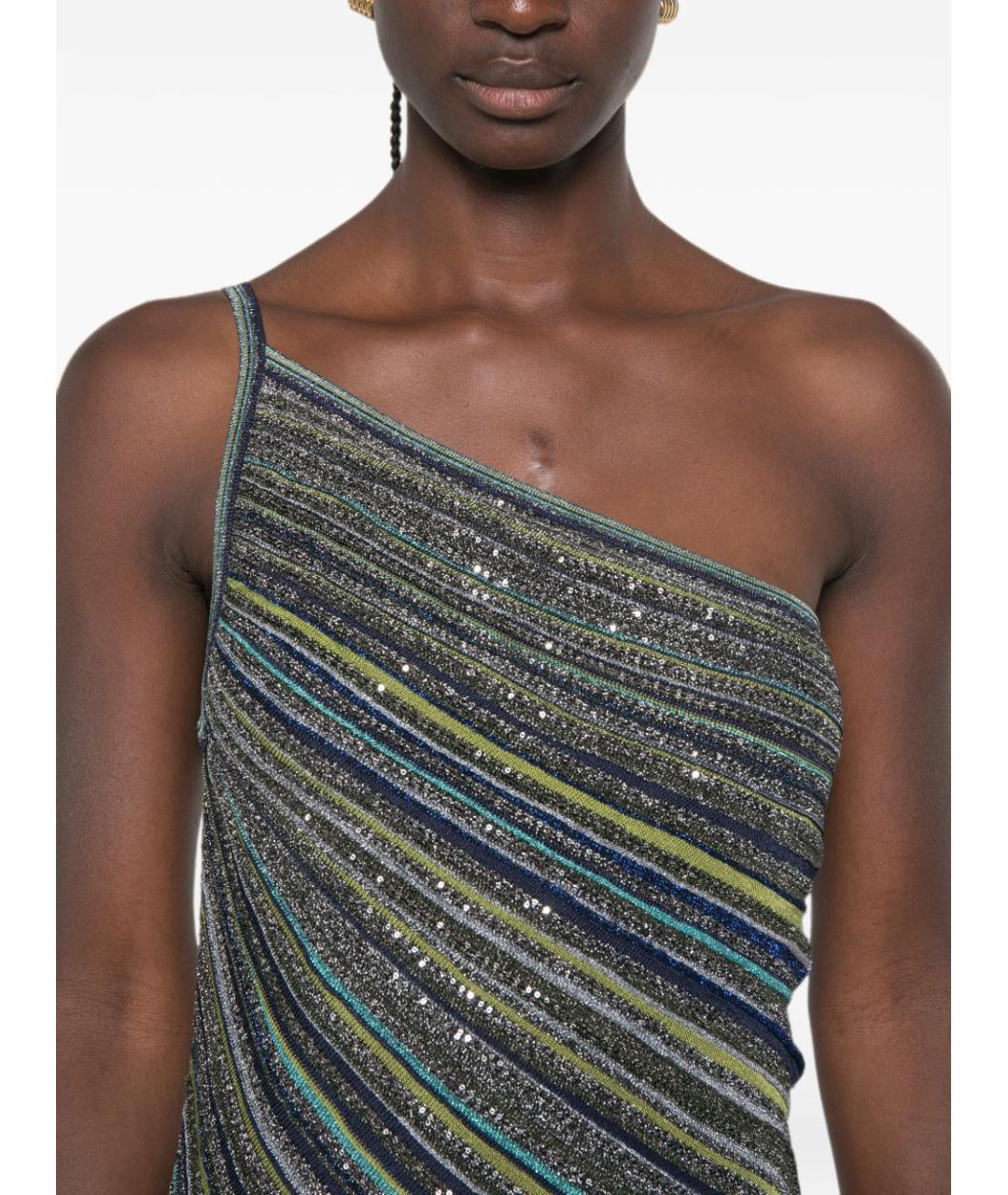 MISSONI Зеленое коктейльное платье, фото 5