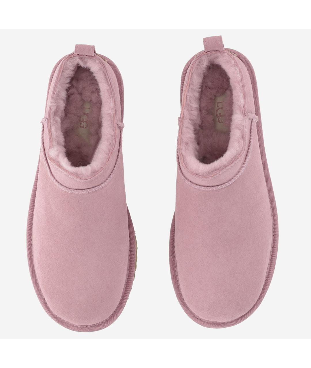 UGG Розовые замшевые ботинки, фото 2