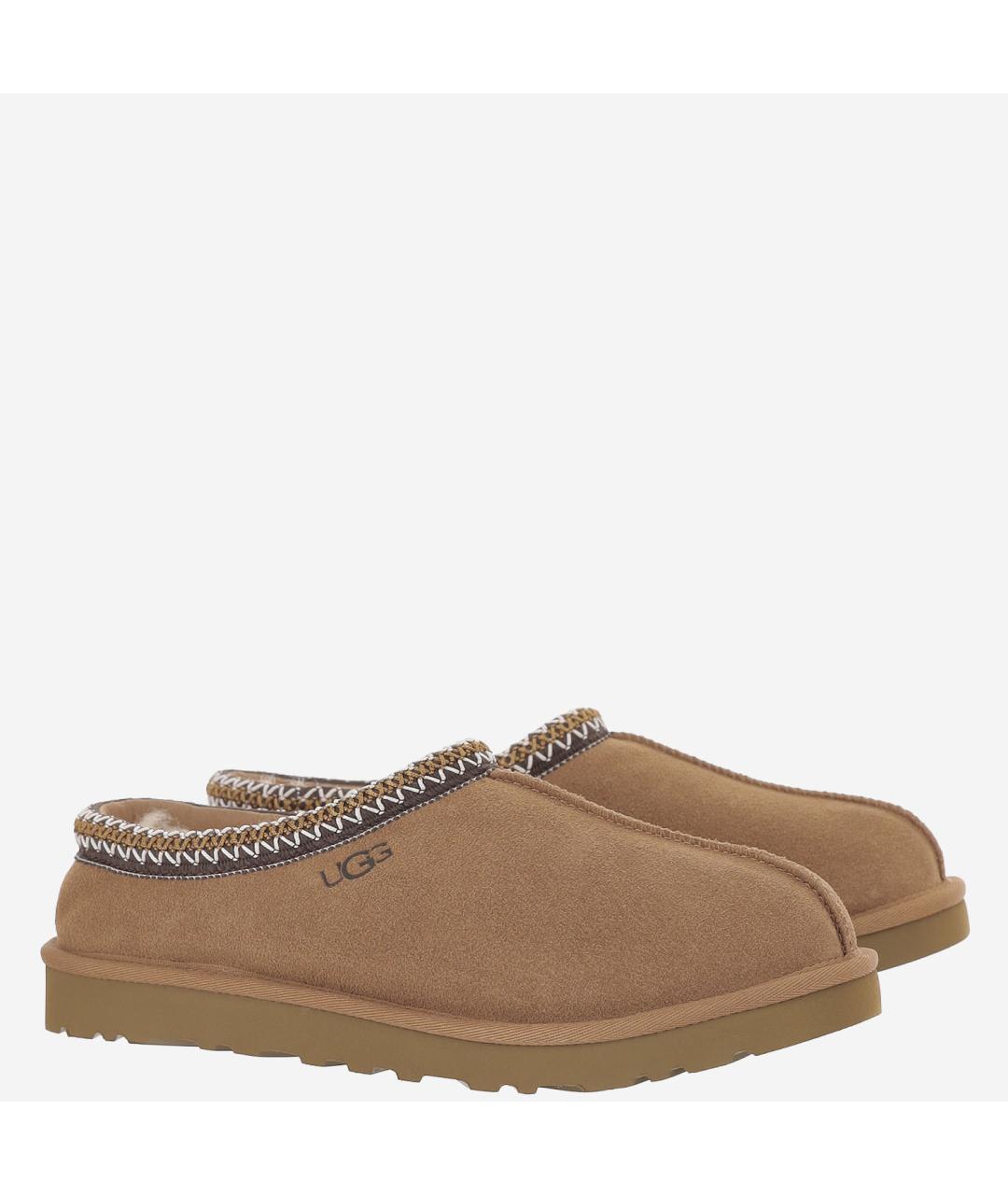 UGG Коричневые замшевые низкие ботинки, фото 3