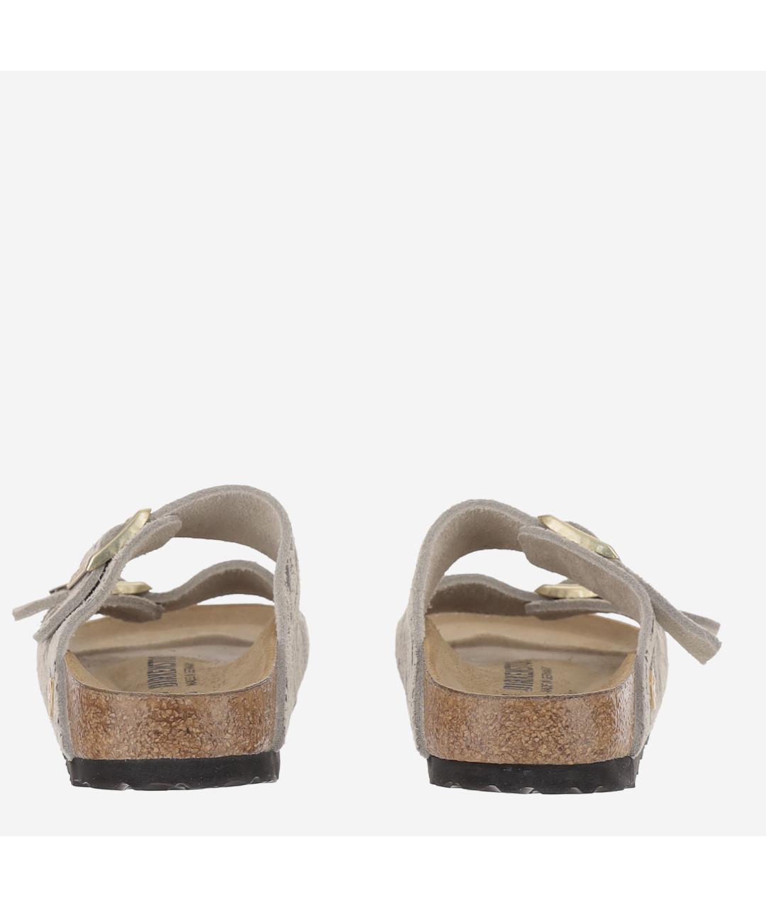 BIRKENSTOCK Мульти замшевые сандалии, фото 4