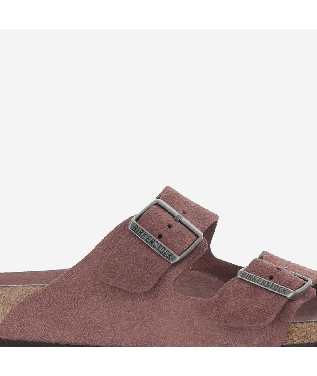 BIRKENSTOCK Розовые замшевые сандалии, фото 5