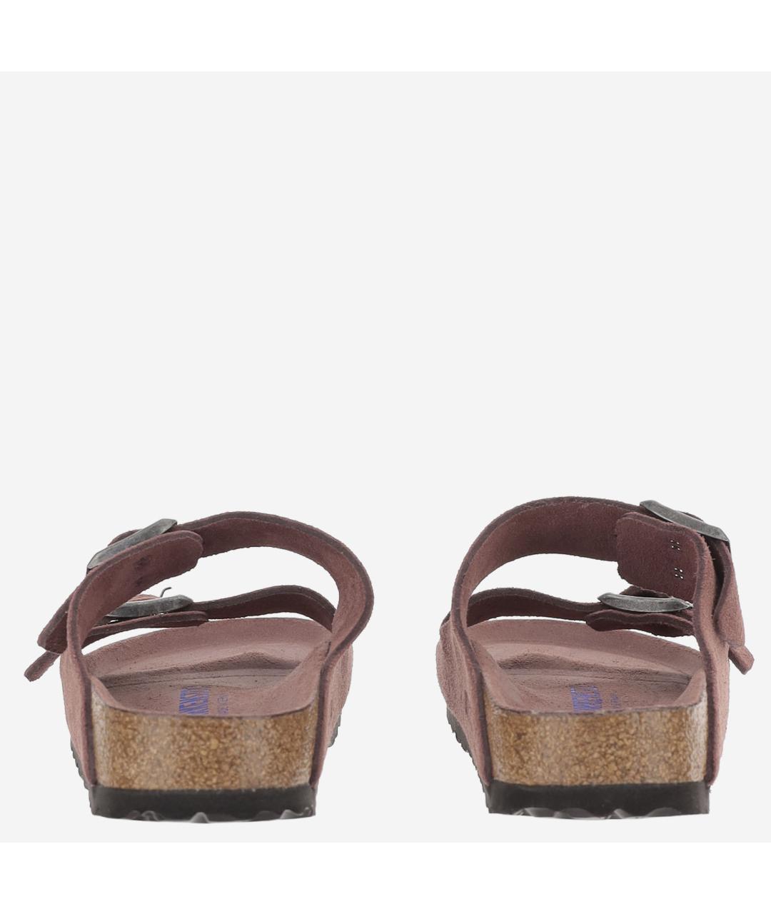 BIRKENSTOCK Розовые замшевые сандалии, фото 4