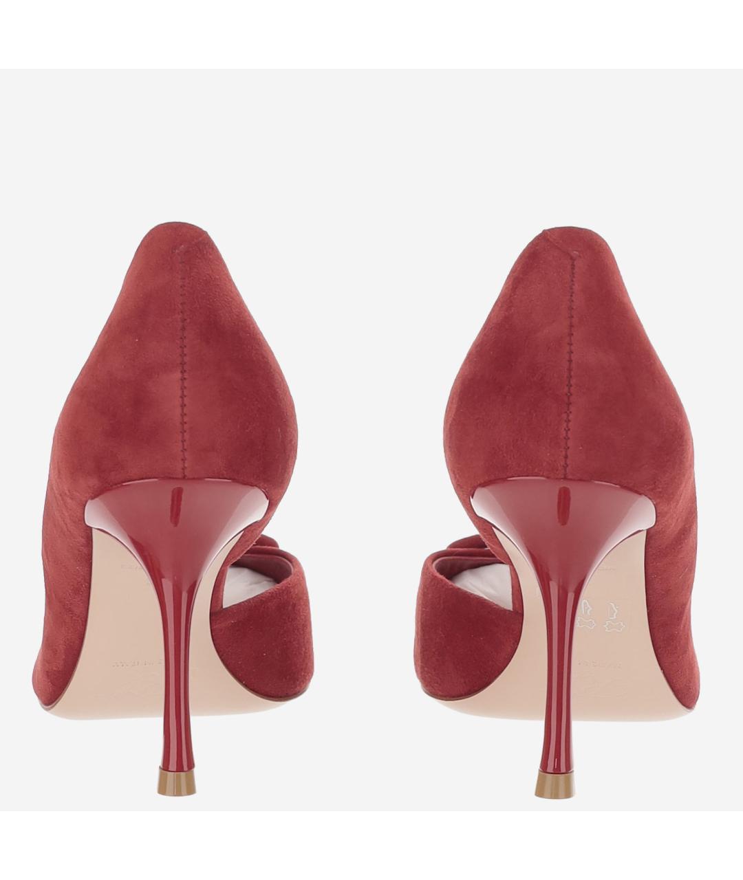 ROGER VIVIER Красные замшевые туфли, фото 3