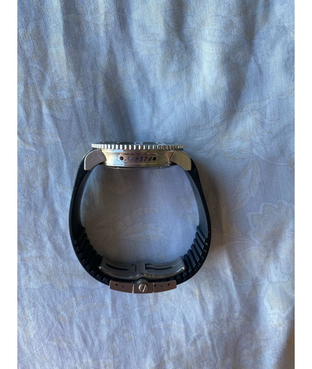 Ulysse Nardin Черные стальные часы, фото 4