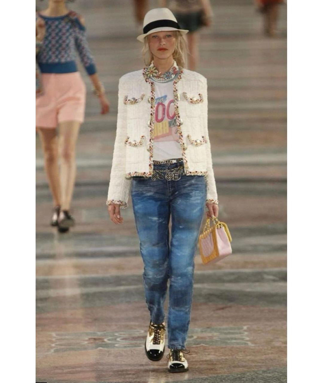 CHANEL Мульти хлопковая футболка, фото 5