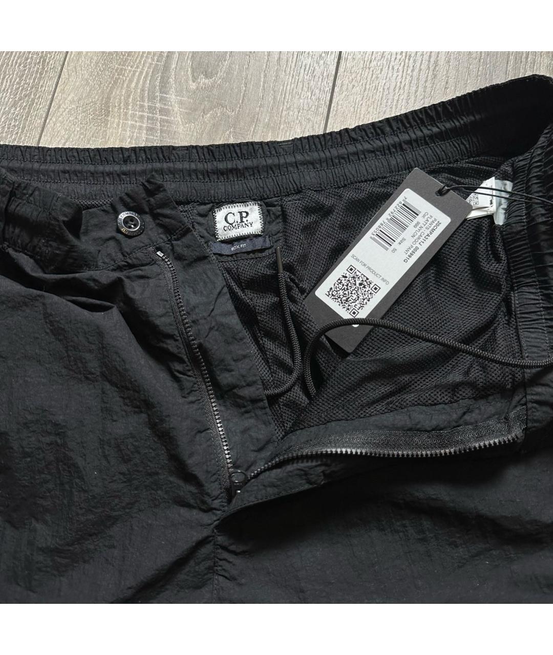 CP COMPANY Черные нейлоновые повседневные брюки, фото 3