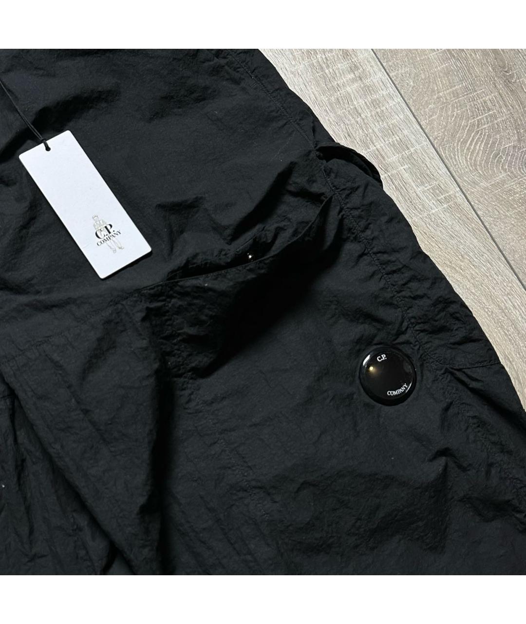 CP COMPANY Черные нейлоновые повседневные брюки, фото 4