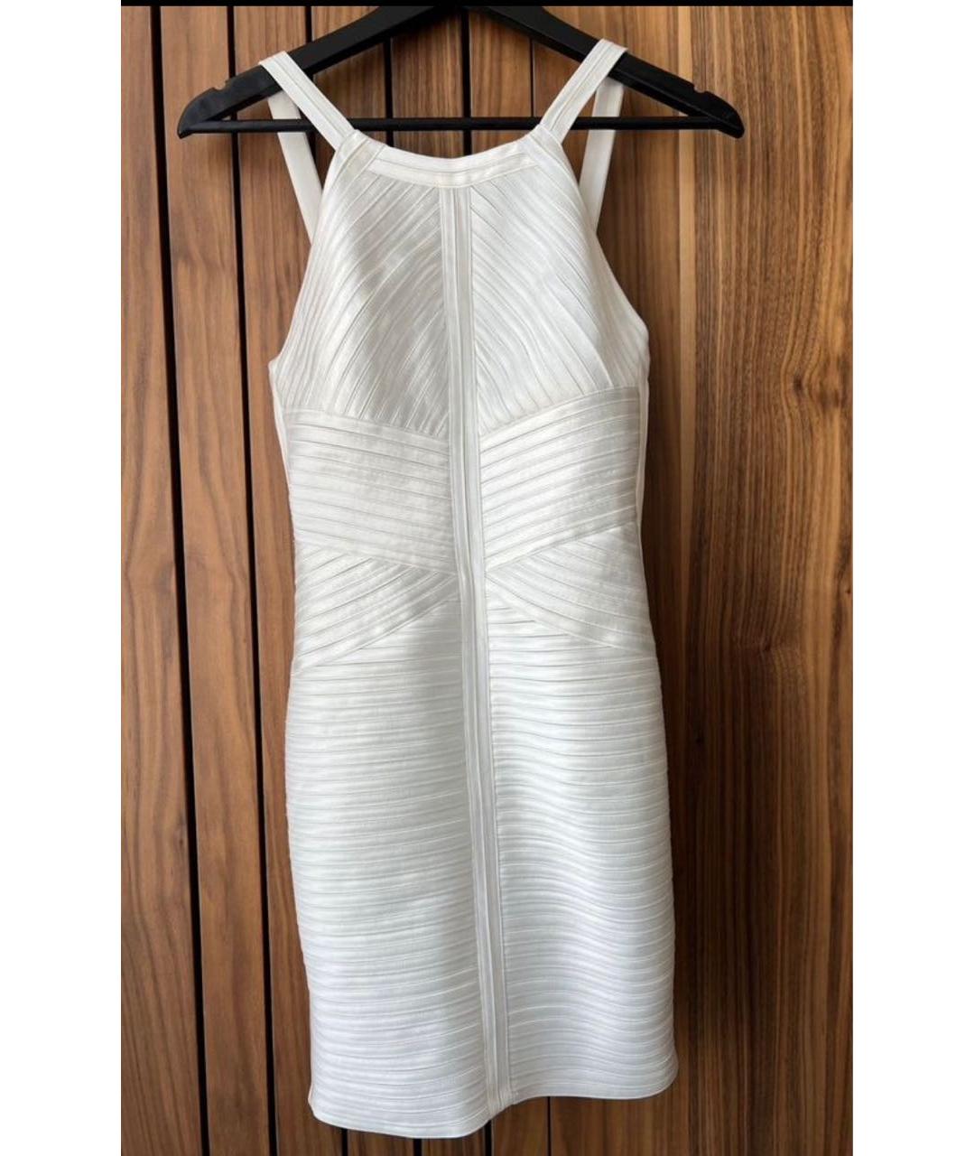 BCBG MAXAZRIA Белое коктейльное платье, фото 9