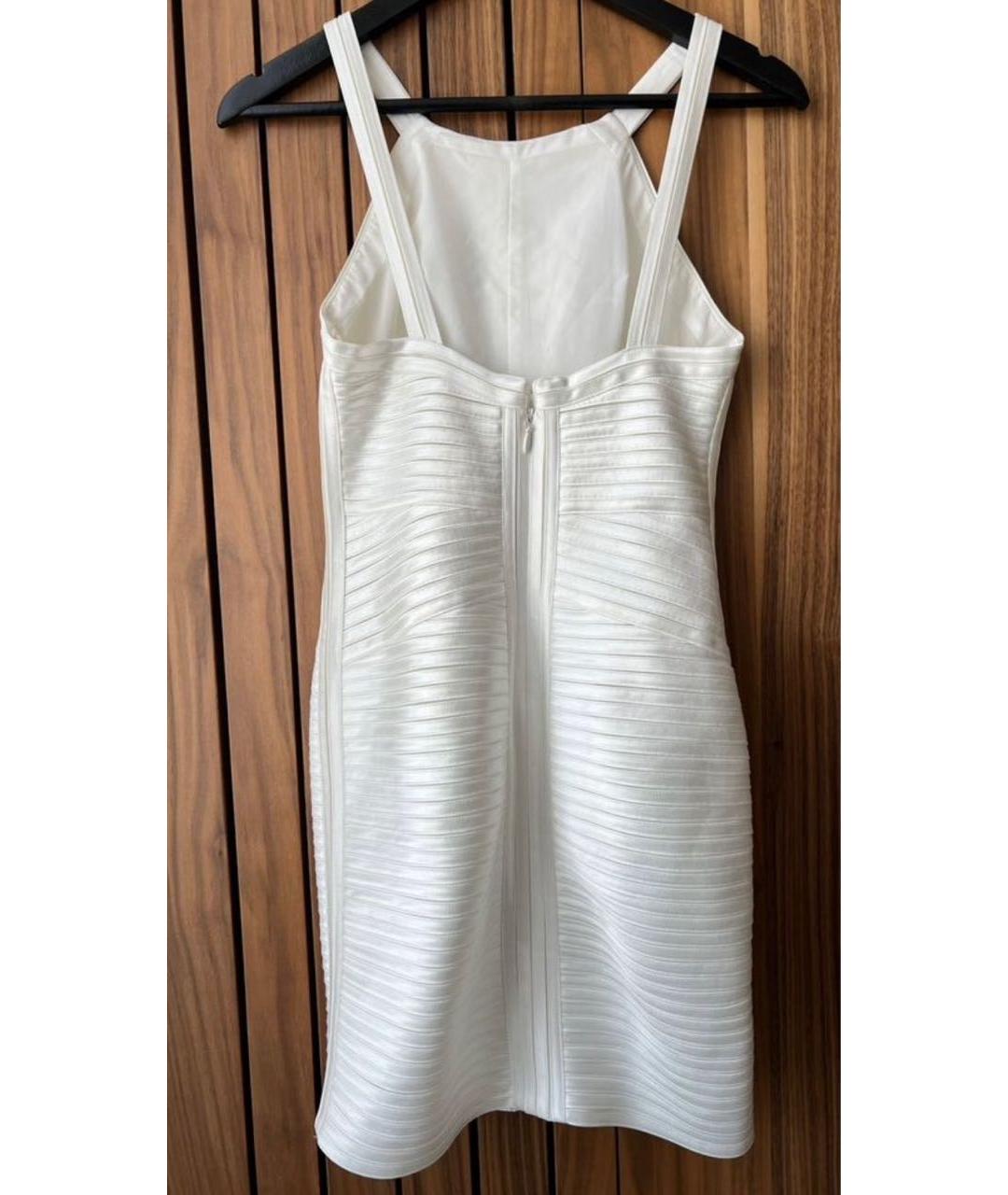 BCBG MAXAZRIA Белое коктейльное платье, фото 2