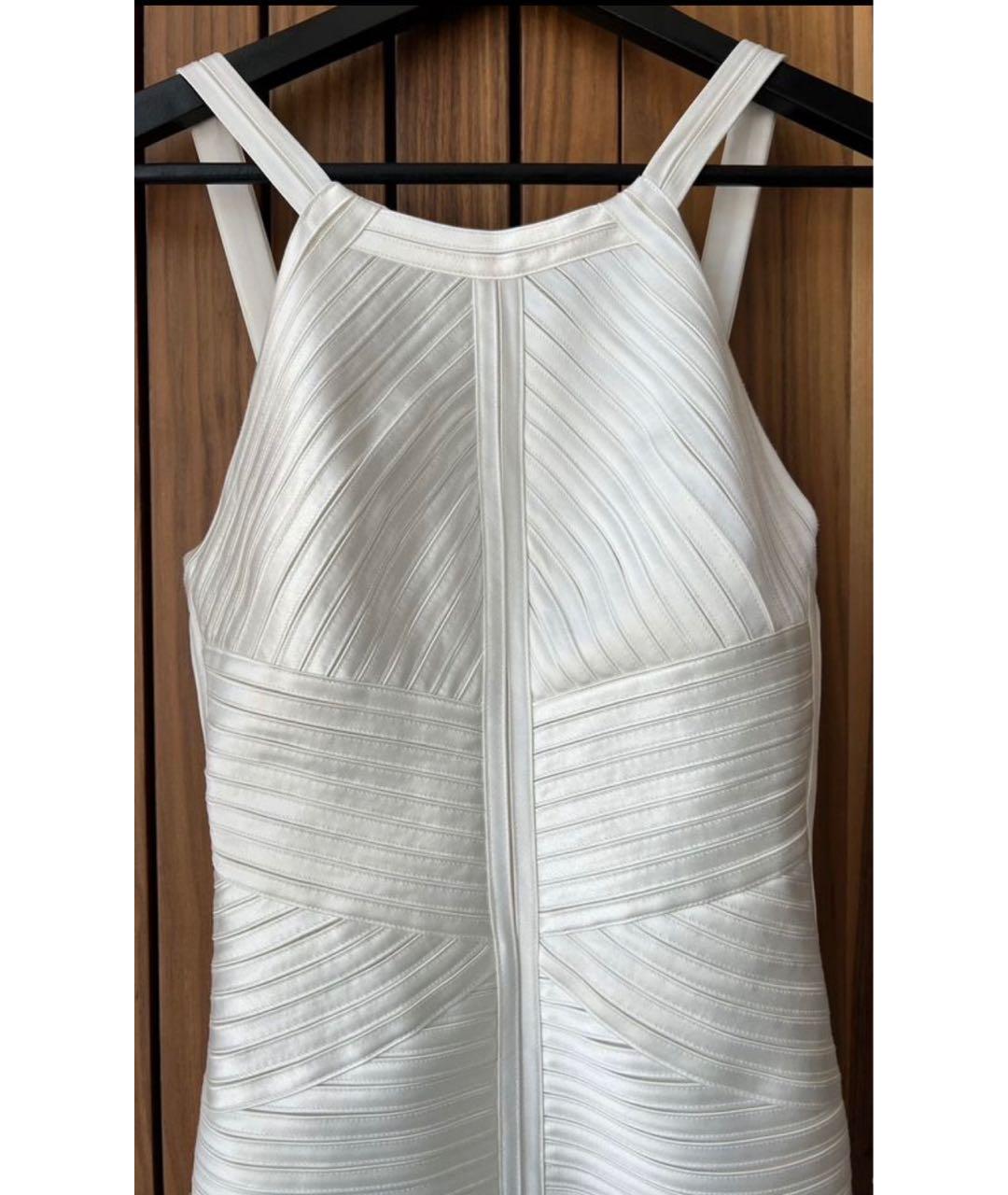BCBG MAXAZRIA Белое коктейльное платье, фото 3