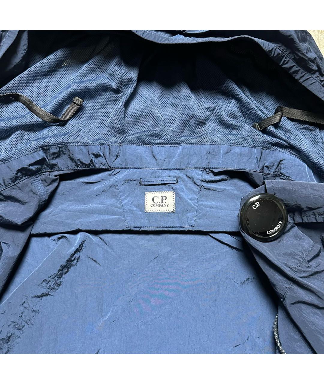 CP COMPANY Темно-синяя нейлоновая куртка, фото 4