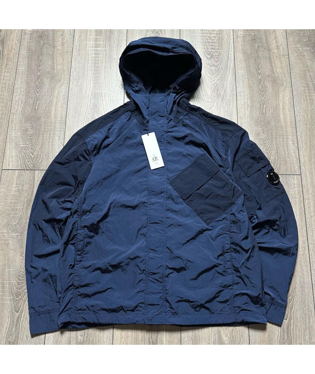 CP COMPANY Темно-синяя нейлоновая куртка, фото 7
