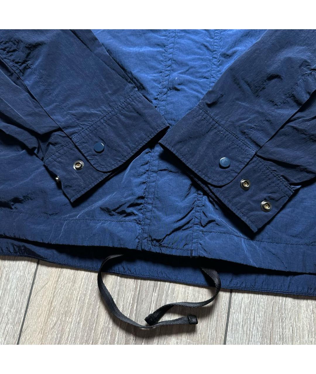 CP COMPANY Темно-синяя нейлоновая куртка, фото 5