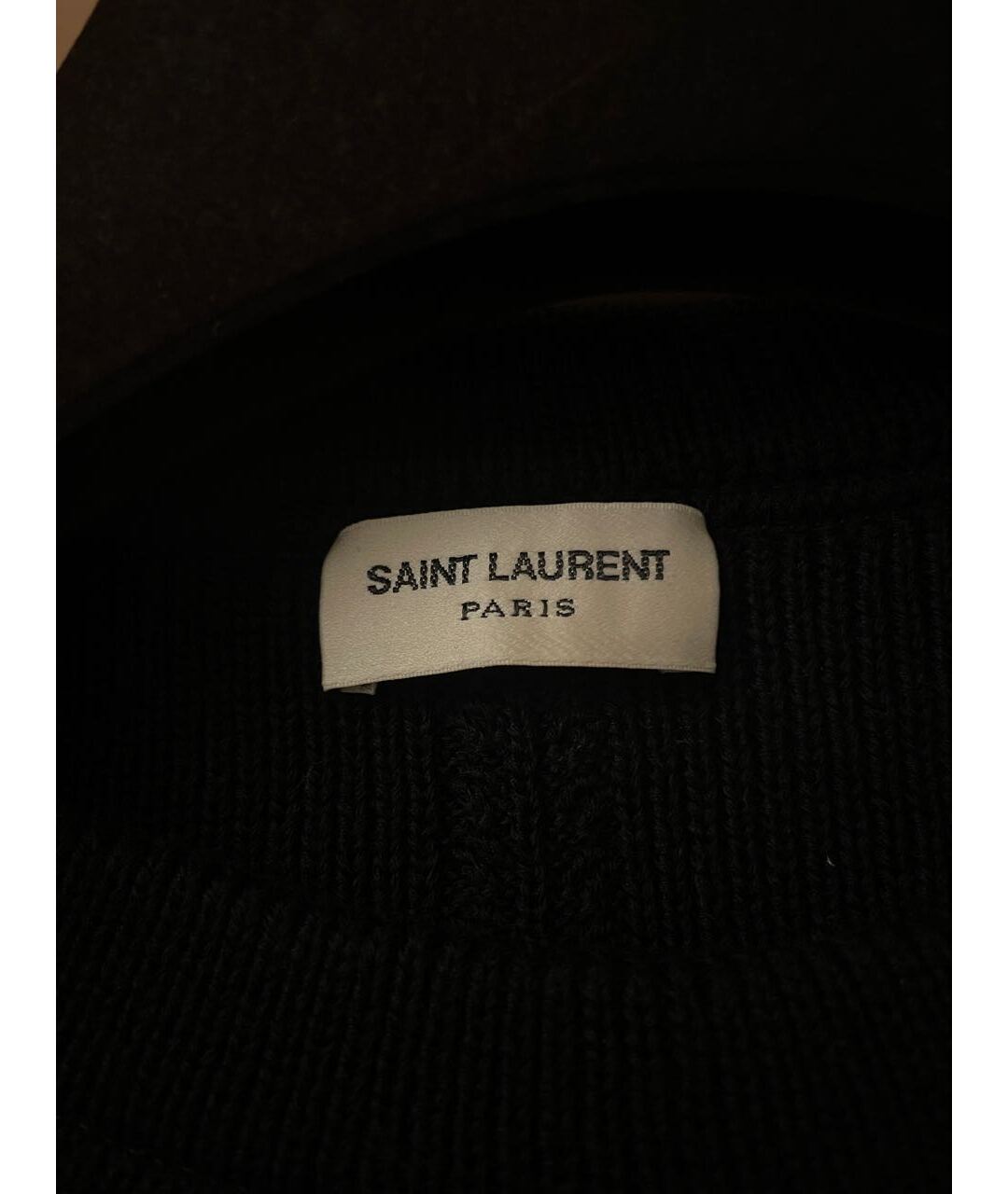 SAINT LAURENT Черный джемпер / свитер, фото 3