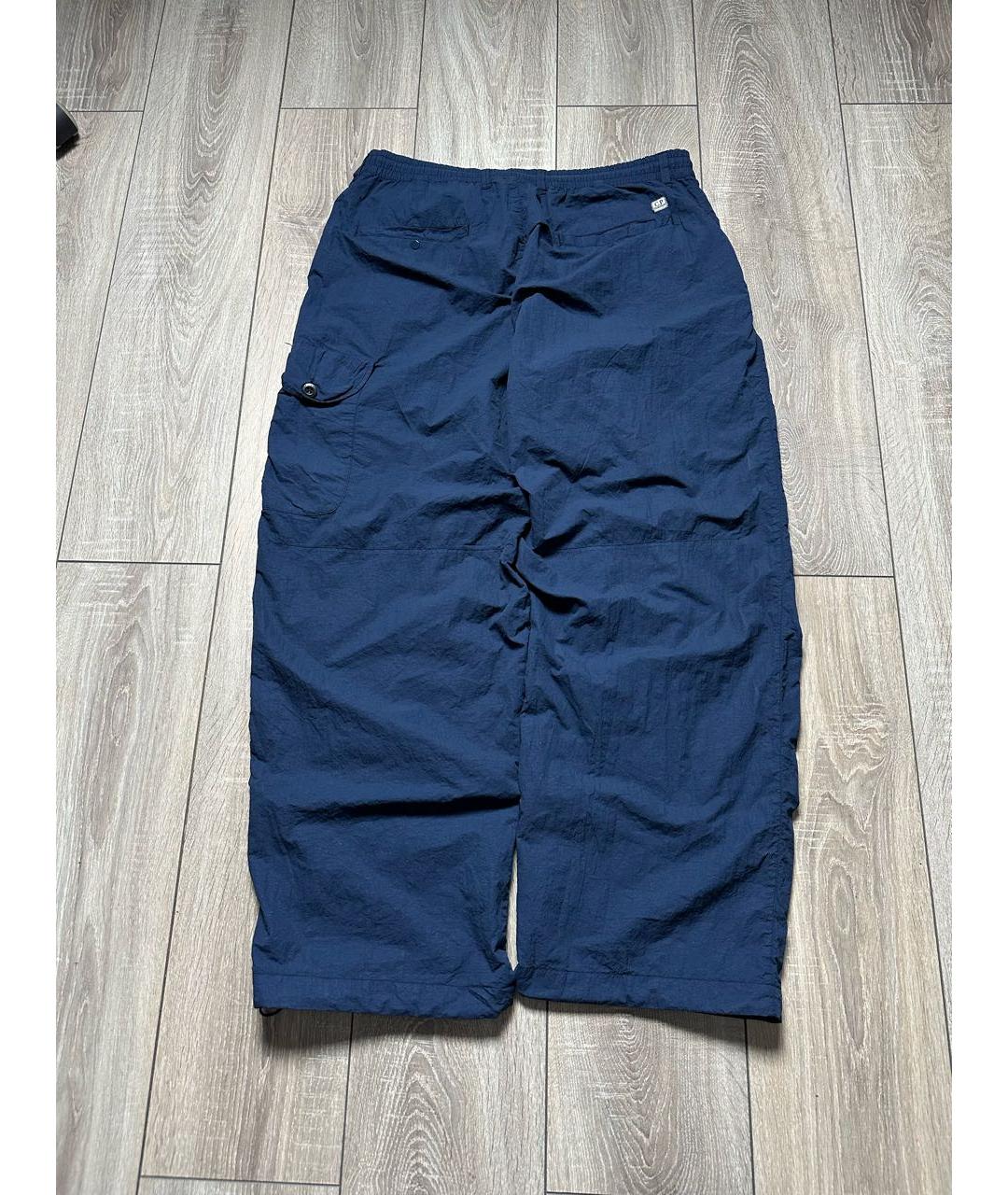 CP COMPANY Темно-синие нейлоновые повседневные брюки, фото 2