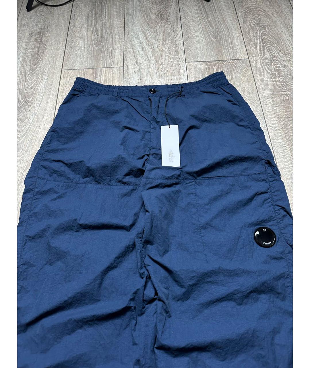 CP COMPANY Темно-синие нейлоновые повседневные брюки, фото 4