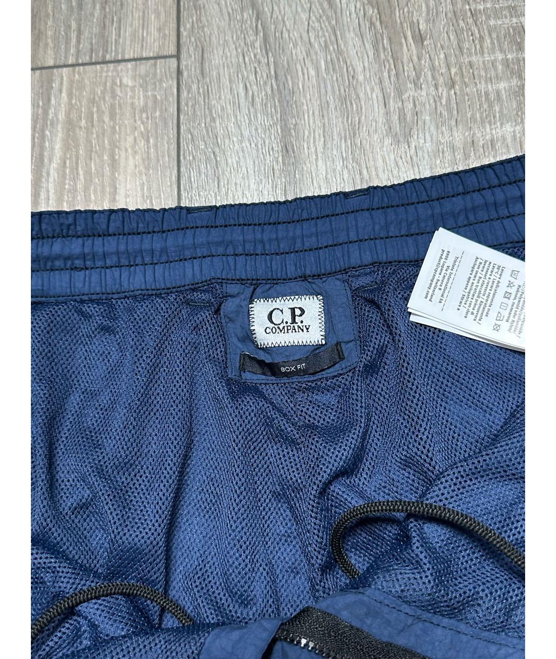 CP COMPANY Темно-синие нейлоновые повседневные брюки, фото 3
