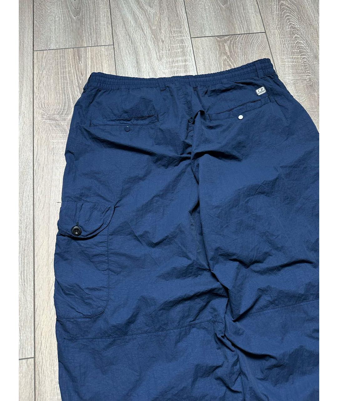 CP COMPANY Темно-синие нейлоновые повседневные брюки, фото 8