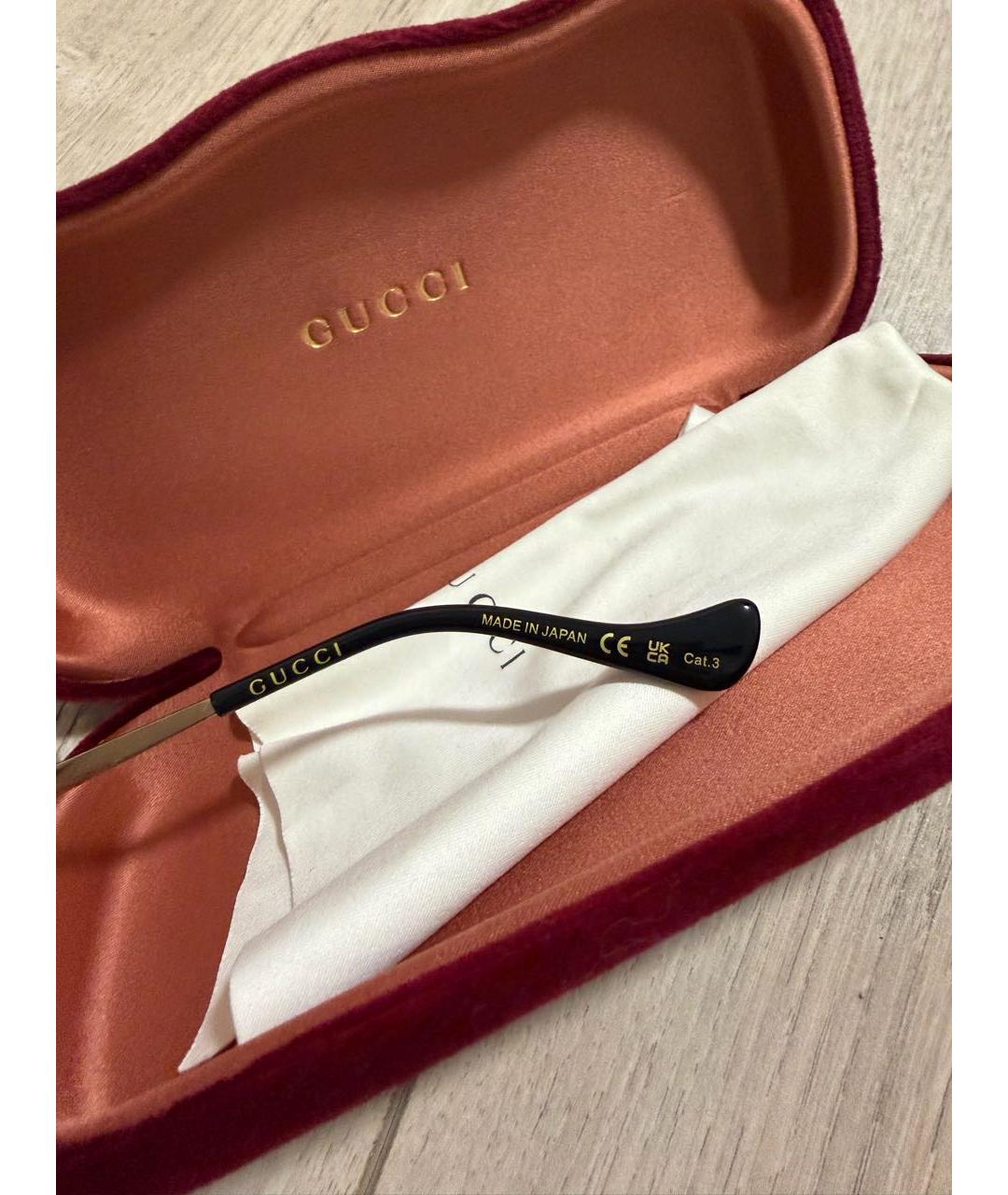 GUCCI Черные солнцезащитные очки, фото 2