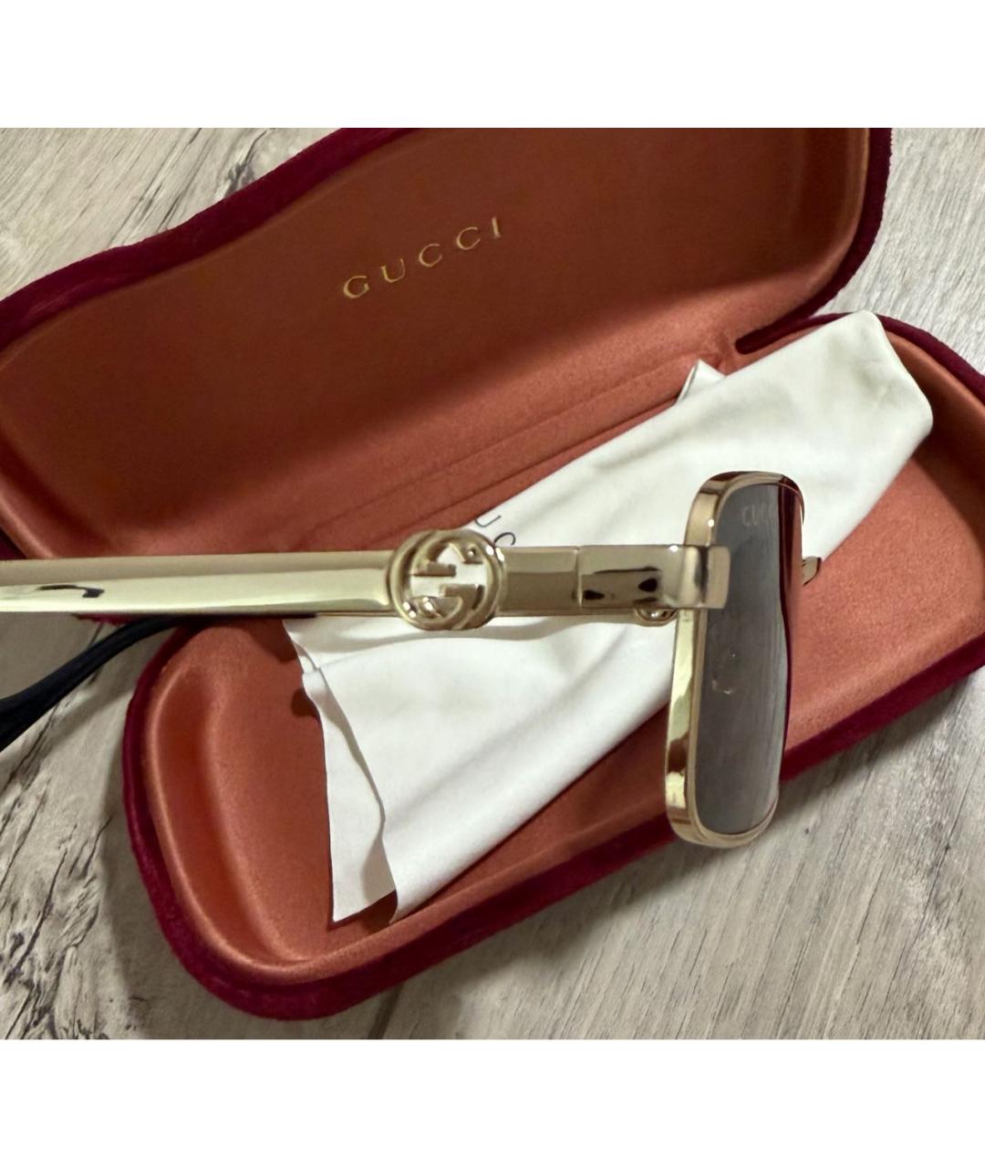 GUCCI Черные солнцезащитные очки, фото 3