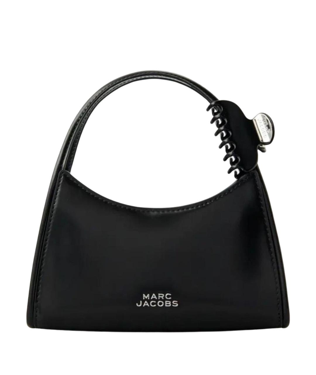 MARC JACOBS Черная кожаная сумка через плечо, фото 1