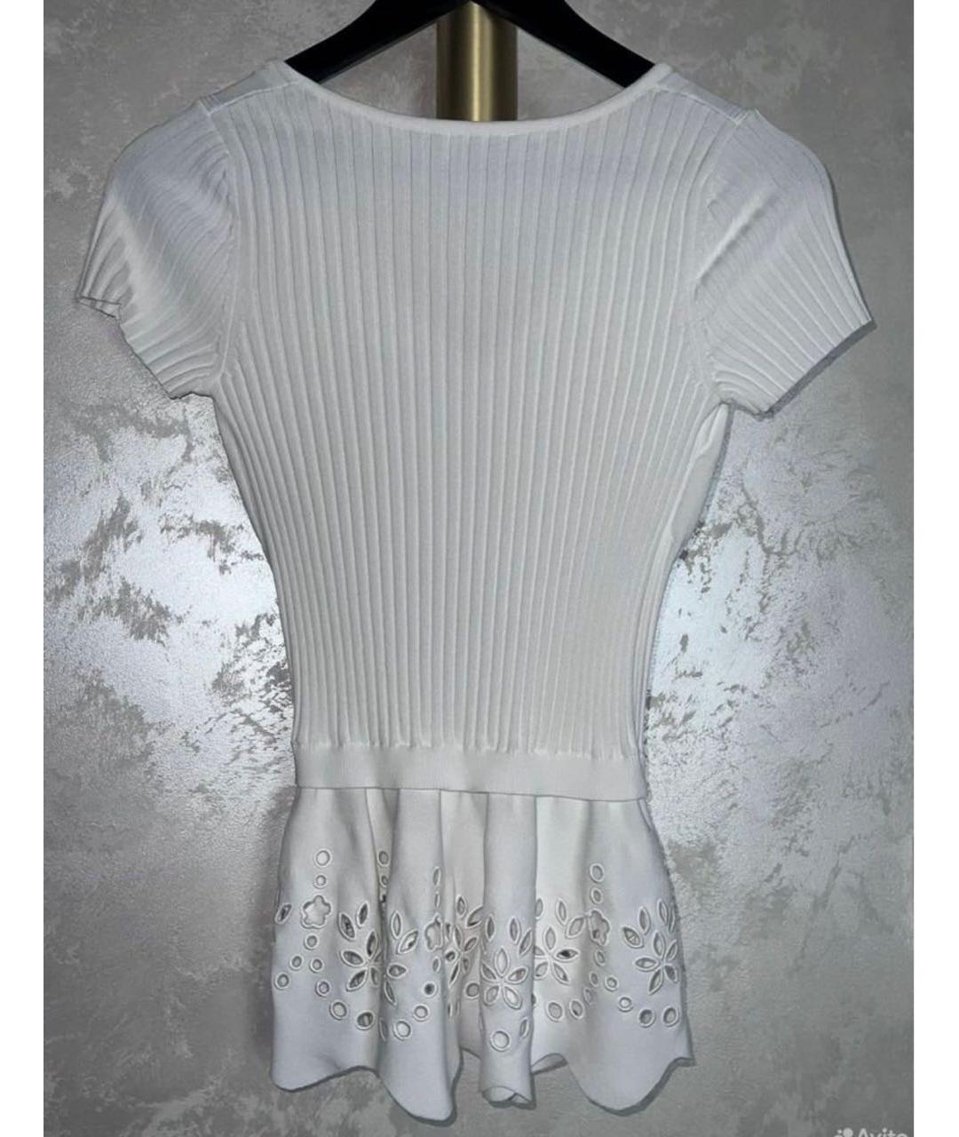 RED VALENTINO Белая блузы, фото 2