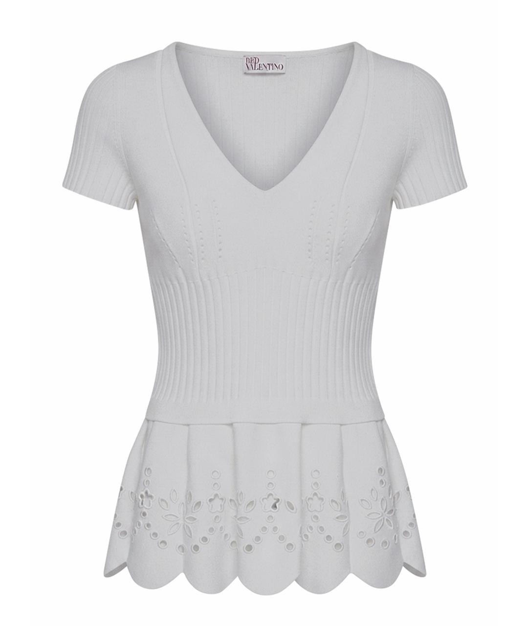 RED VALENTINO Белая блузы, фото 1