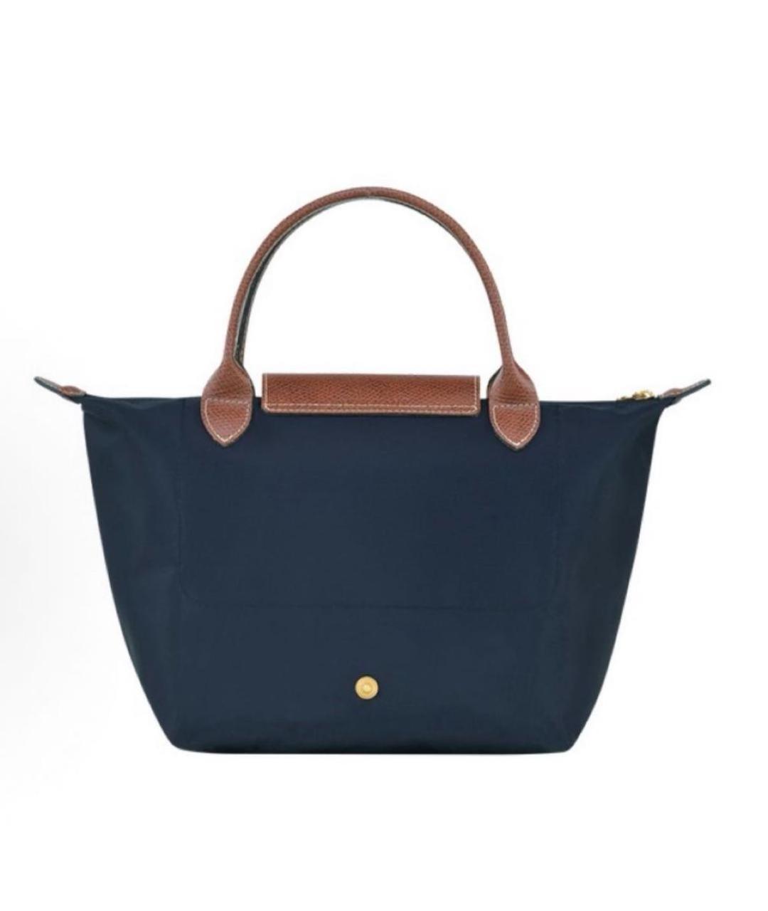 LONGCHAMP Темно-синяя сумка тоут, фото 3