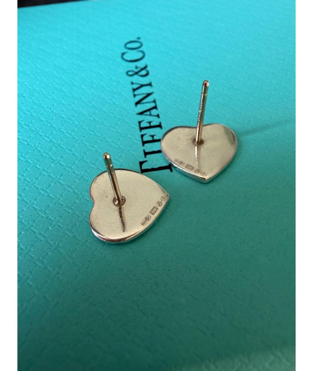 TIFFANY&CO Серебряные серебряные серьги, фото 8