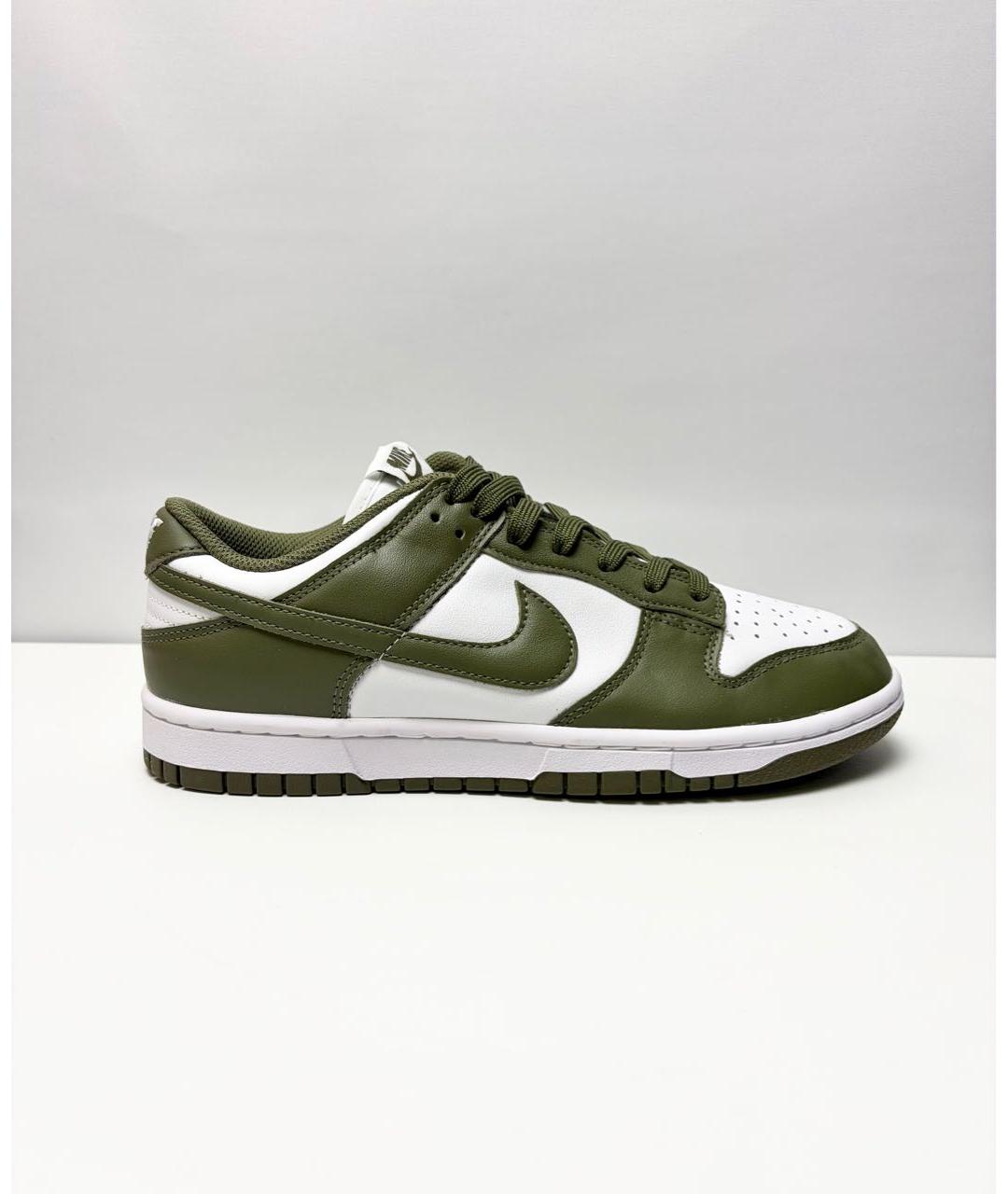 NIKE Зеленые кожаные кеды, фото 7