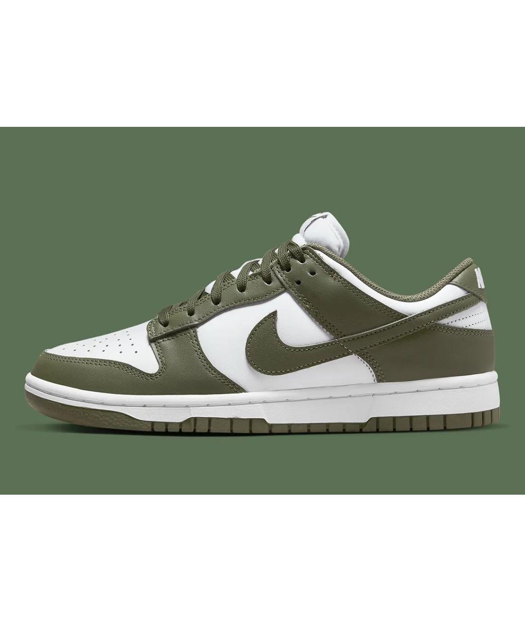 NIKE Зеленые кожаные кеды, фото 9