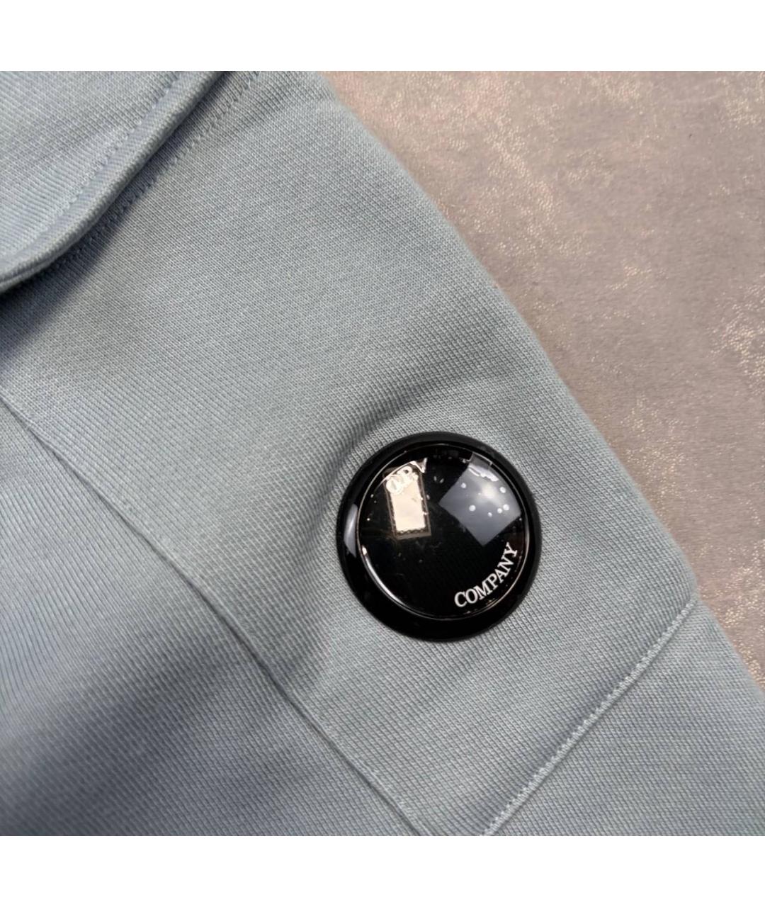 CP COMPANY Голубые хлопковые повседневные брюки, фото 3
