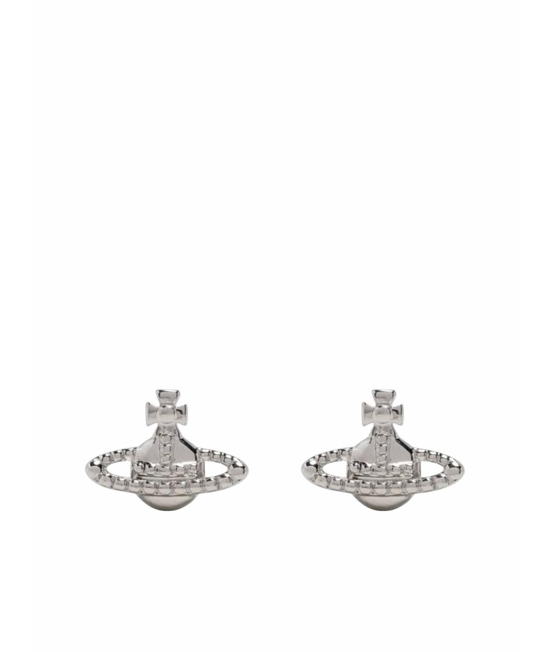 VIVIENNE WESTWOOD Серебряные латунные серьги, фото 6