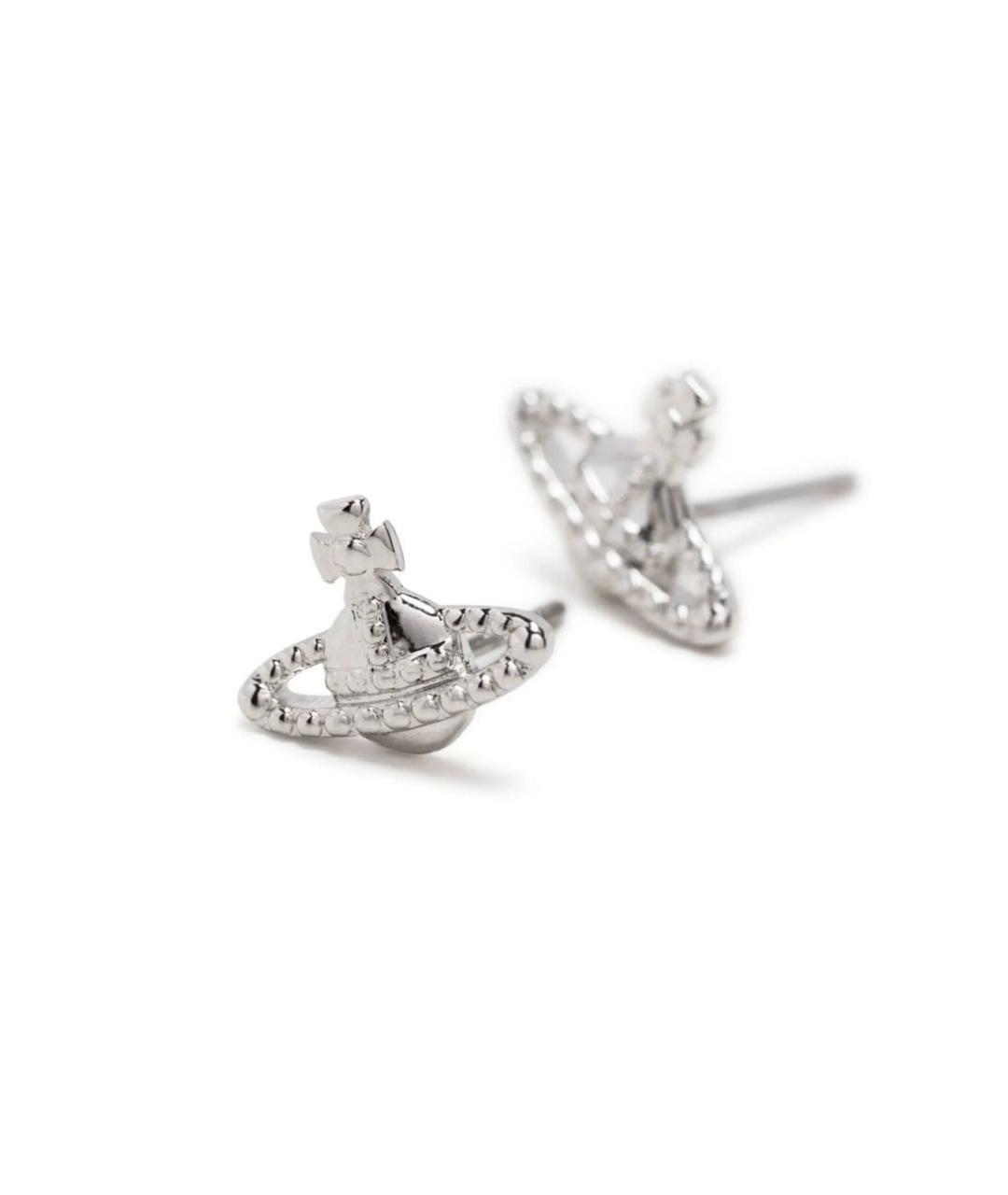 VIVIENNE WESTWOOD Серебряные латунные серьги, фото 2