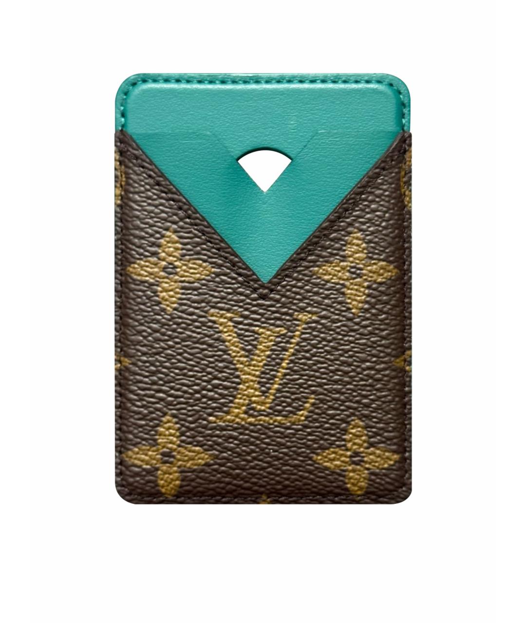LOUIS VUITTON Зеленый кардхолдер, фото 1