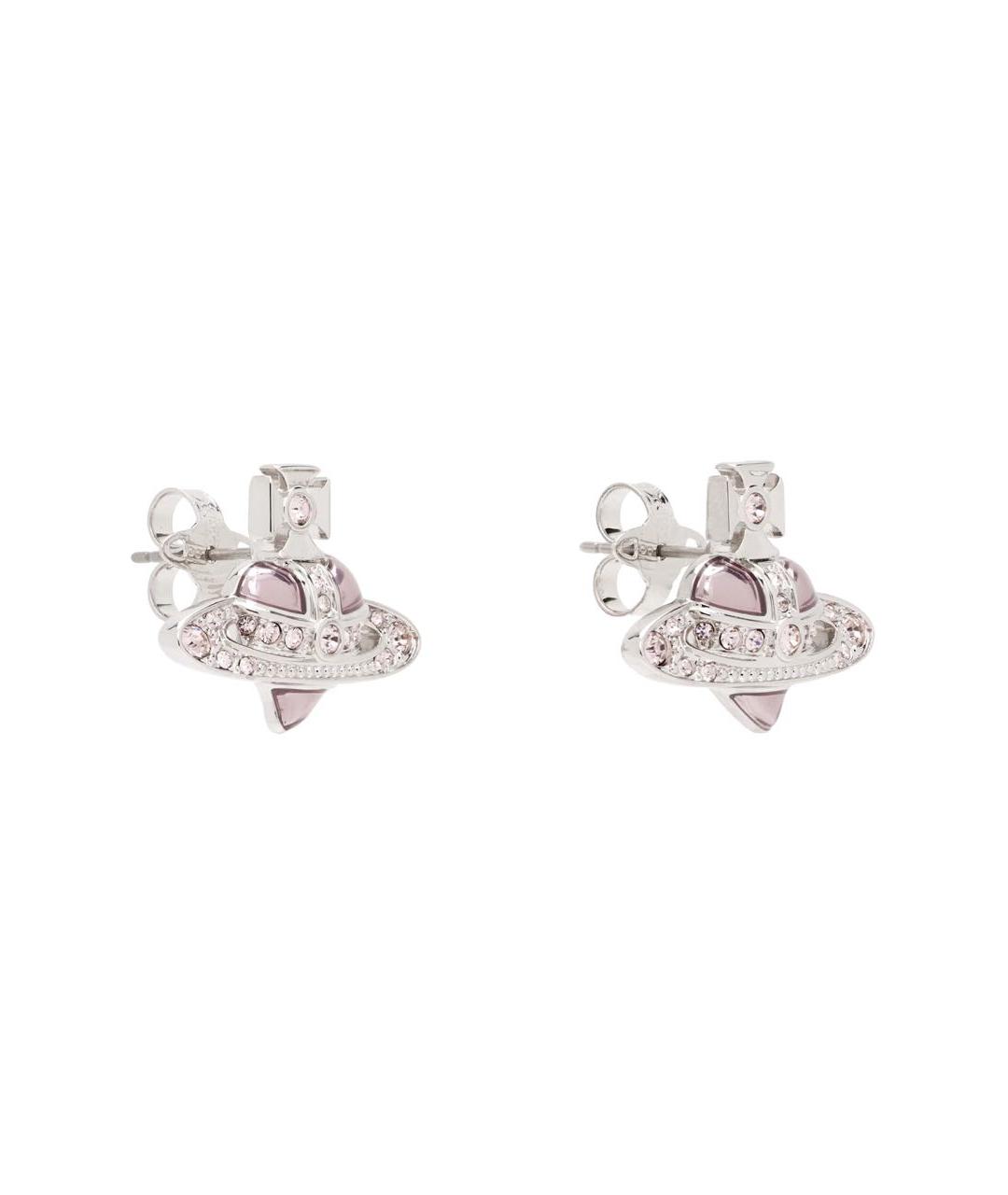 VIVIENNE WESTWOOD Серебряные латунные серьги, фото 2