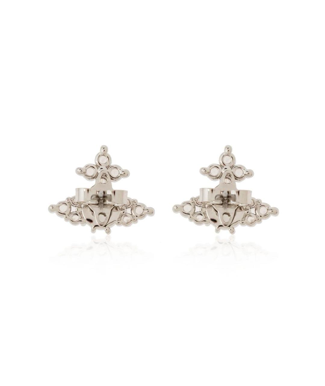 VIVIENNE WESTWOOD Серебряные латунные серьги, фото 2