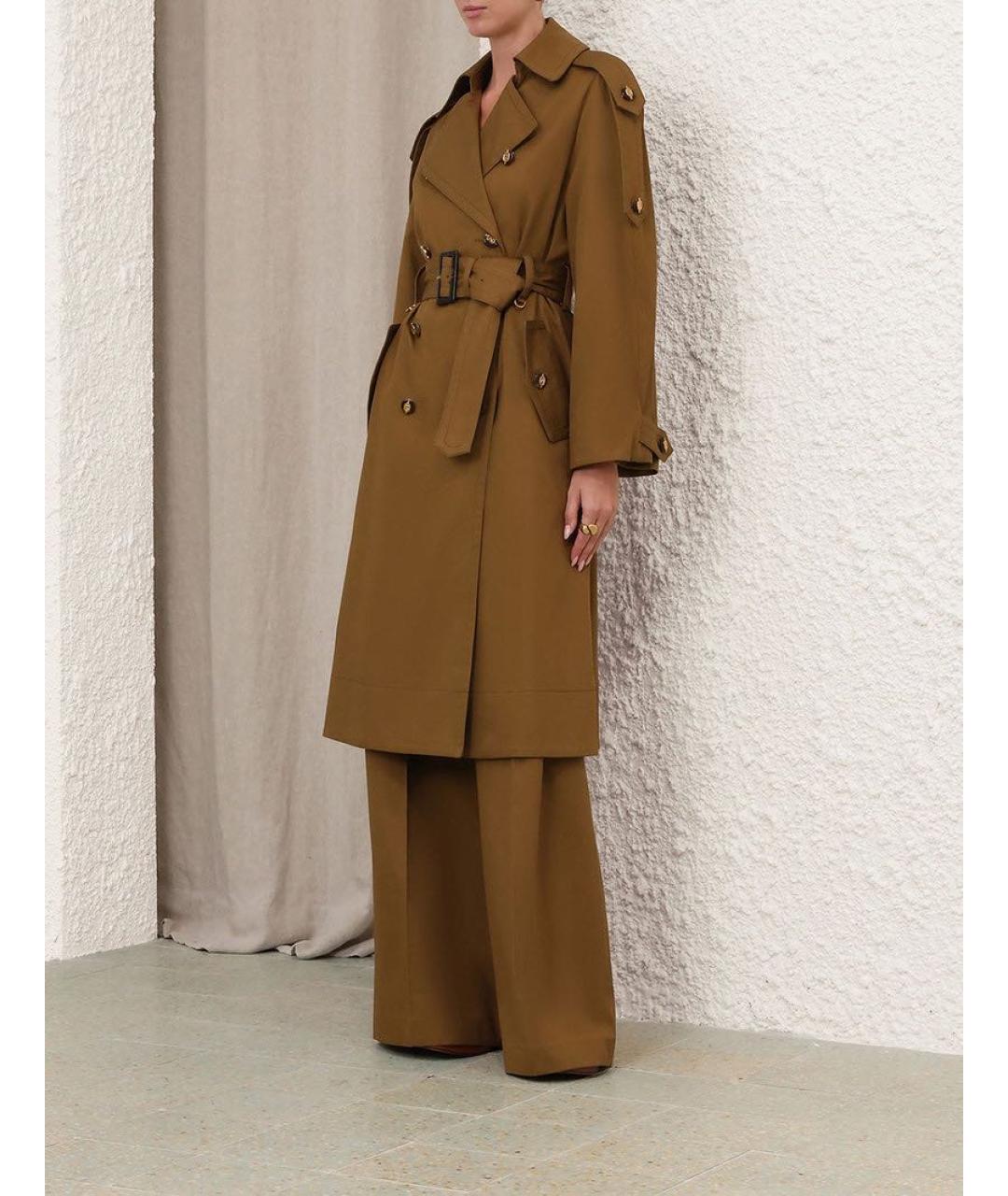 ZIMMERMANN Коричневое пальто, фото 2