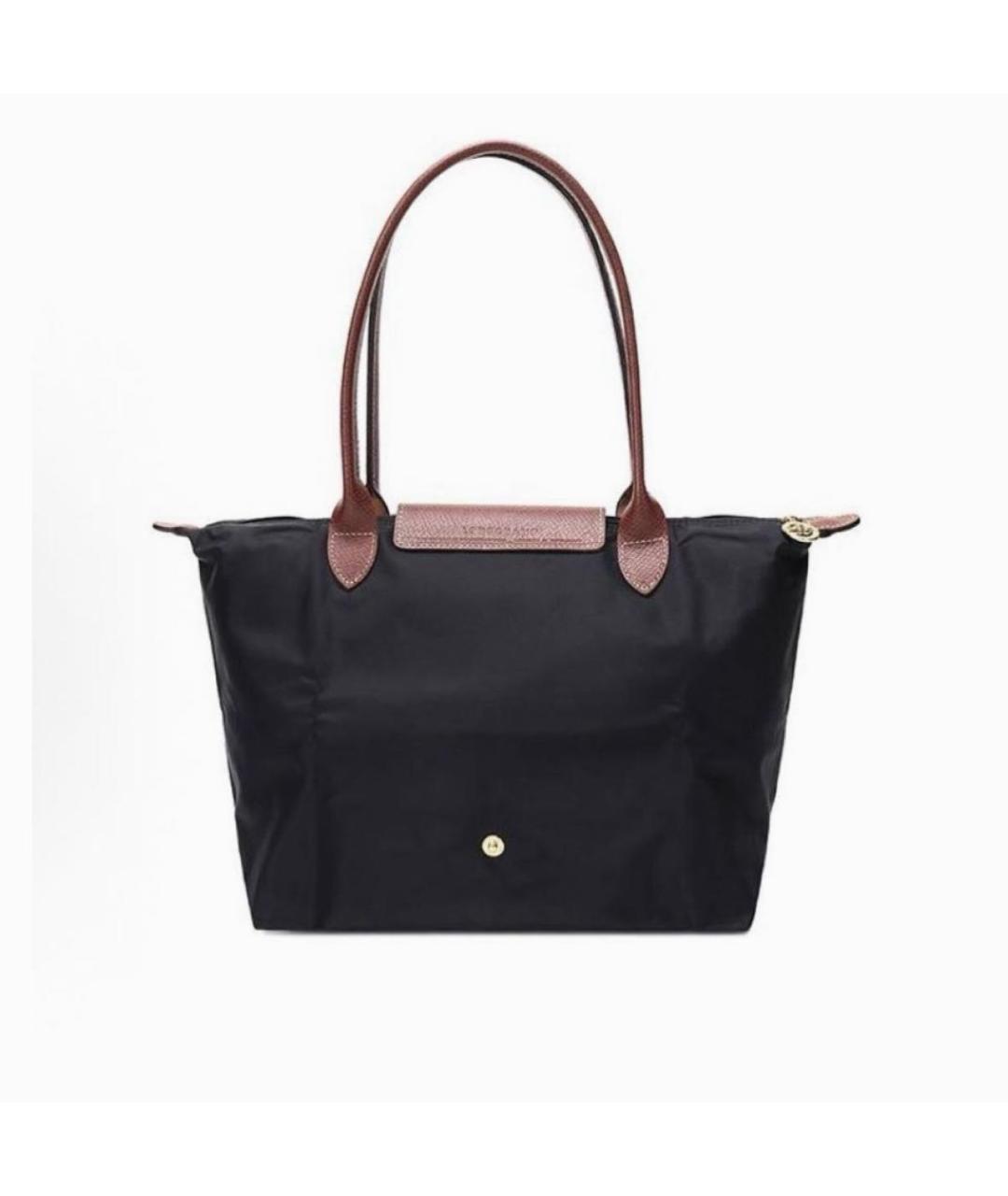 LONGCHAMP Черная сумка тоут, фото 2