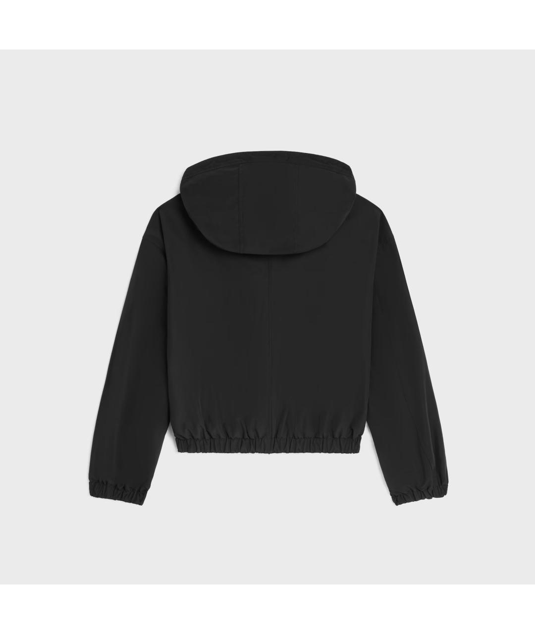 CELINE Черная нейлоновая куртка, фото 2